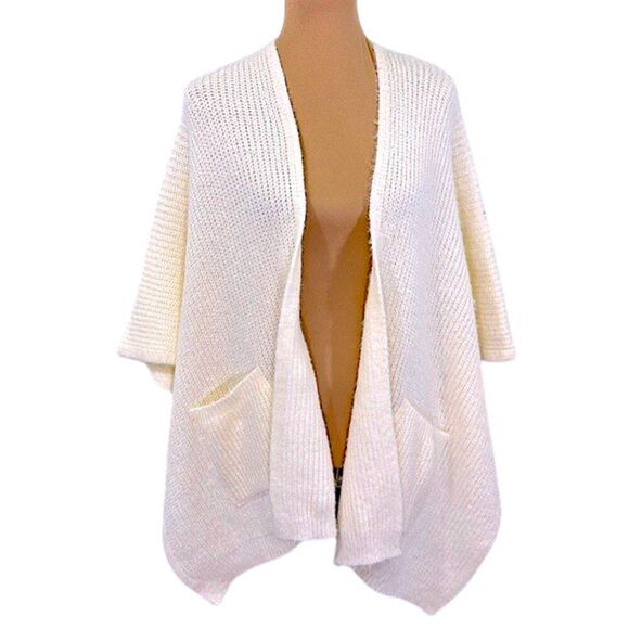 Elegant Cream Women's Sweater OSFM NWT - Picture 1 of 9